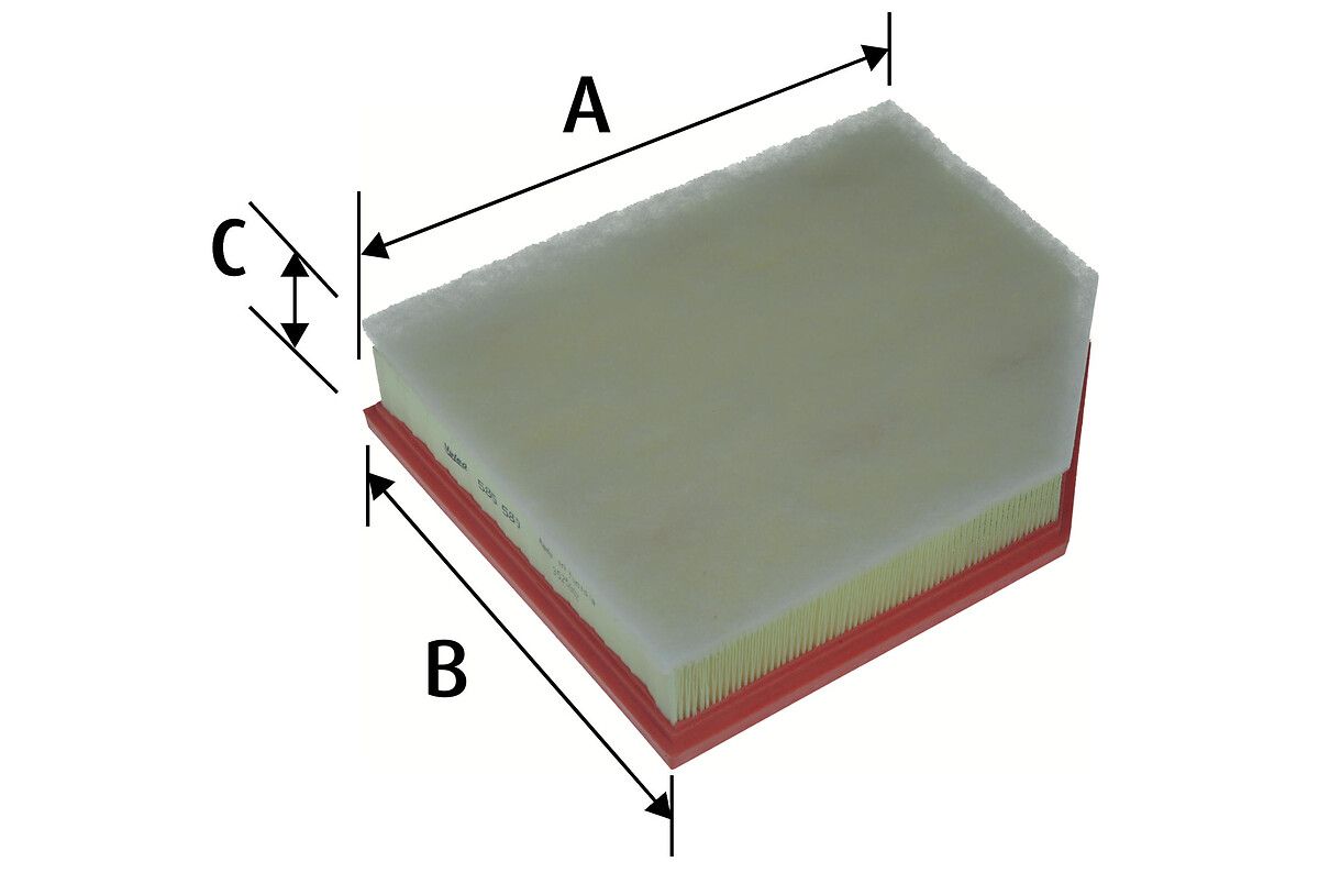 VALEO 585580 Air Filter for VOLVO